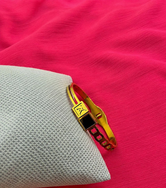 Golden Stylish Bracelet for Women | Elegant Designer Fashion Bangle Jewelry