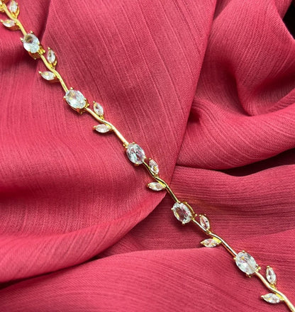 Luxury Tulip Crystal Bracelet for Women – Premium Zircon Stones