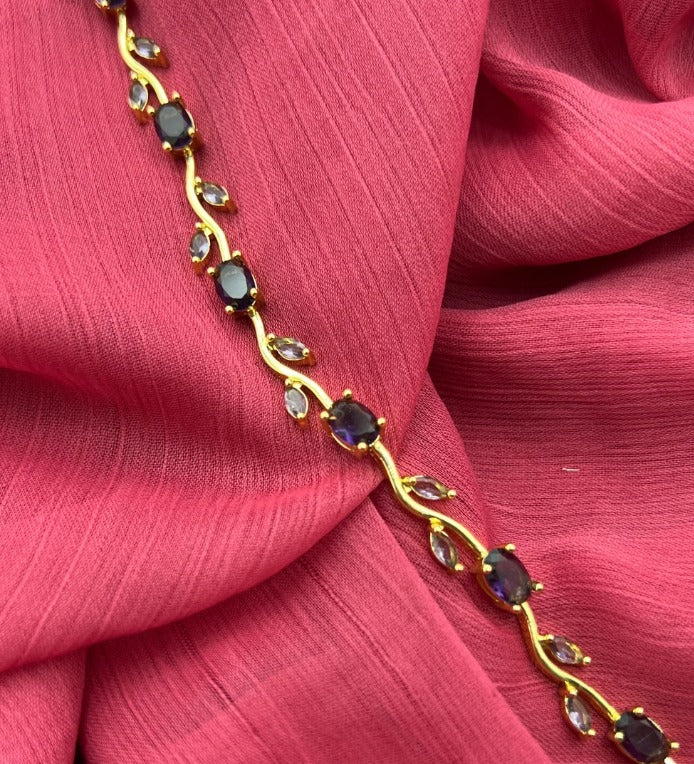 Luxury Tulip Crystal Bracelet for Women – Premium Zircon Stones