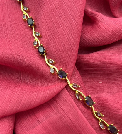 Luxury Tulip Crystal Bracelet for Women – Premium Zircon Stones