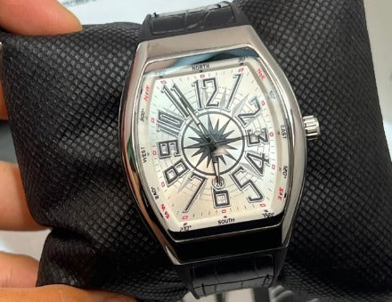 Premium RM Leather Strap Watch
