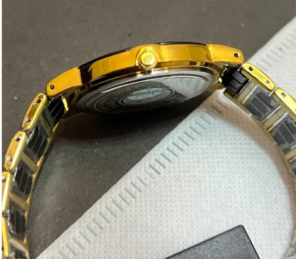 Fitron FT.1915G Black Ceramic and Sapphire Crystal Men's Watch
