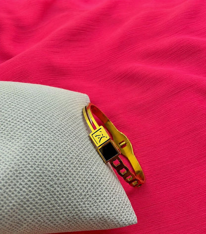 Golden Stylish Bracelet for Women | Elegant Designer Fashion Bangle Jewelry