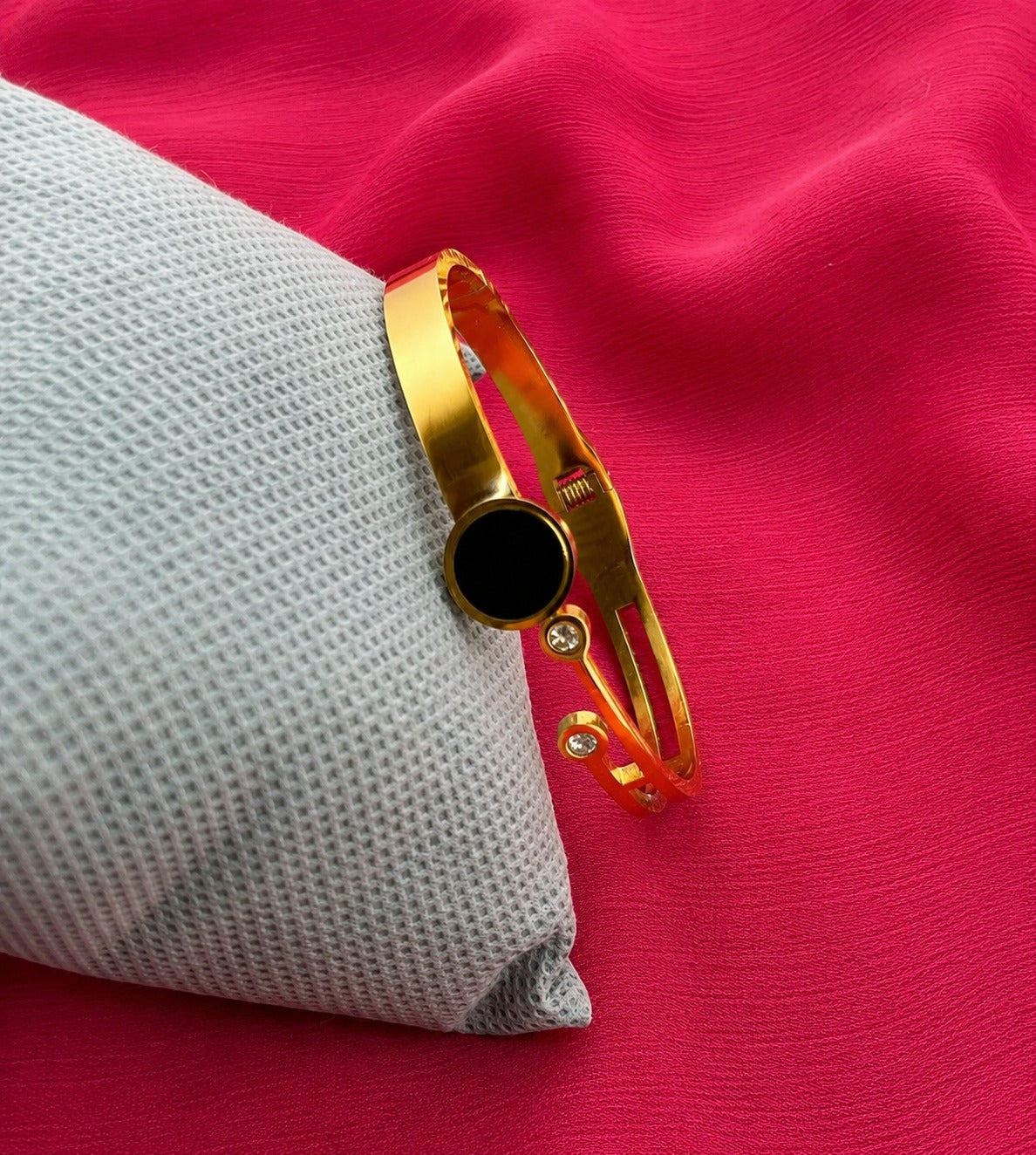 Golden Stylish Bracelet for Women | Elegant Designer Fashion Bangle Jewelry