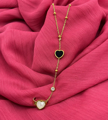 Heart & Star Bracelet and Ring Set for Women – Gold-Plated Jewelry