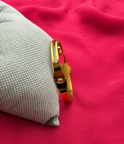 Golden Stylish Bracelet for Women | Elegant Designer Fashion Bangle Jewelry